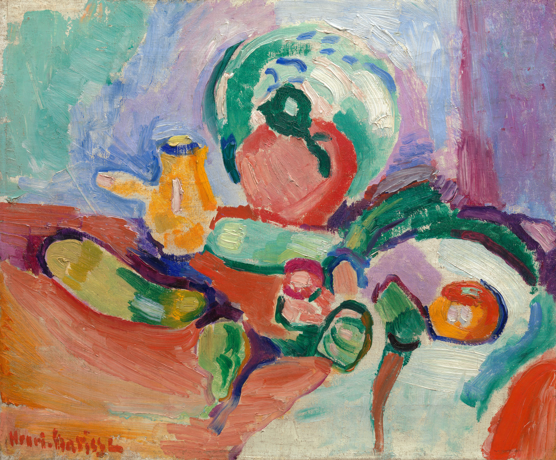 Henri Matisse - Still life with vegetables - ca. 1905